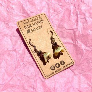 Cute earrings from the Four Seasons Gallery